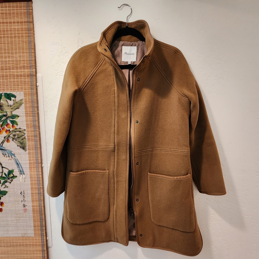 Madewell Wool Cocoon Coat